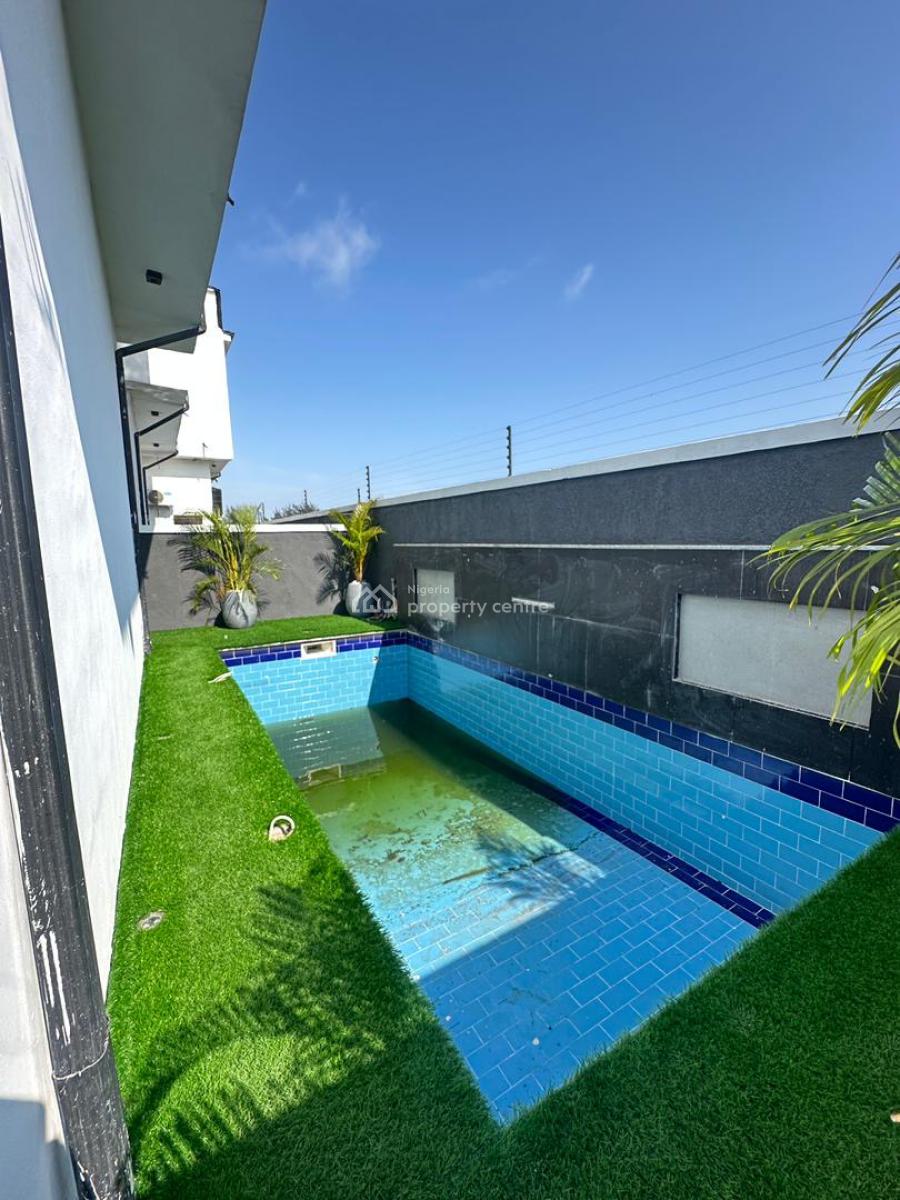 Exquisite Spacious 5 Bedroom Fully Detached Duplex with Bq and Pool, Orchid, Lekki, Lagos, Detached Duplex for Sale