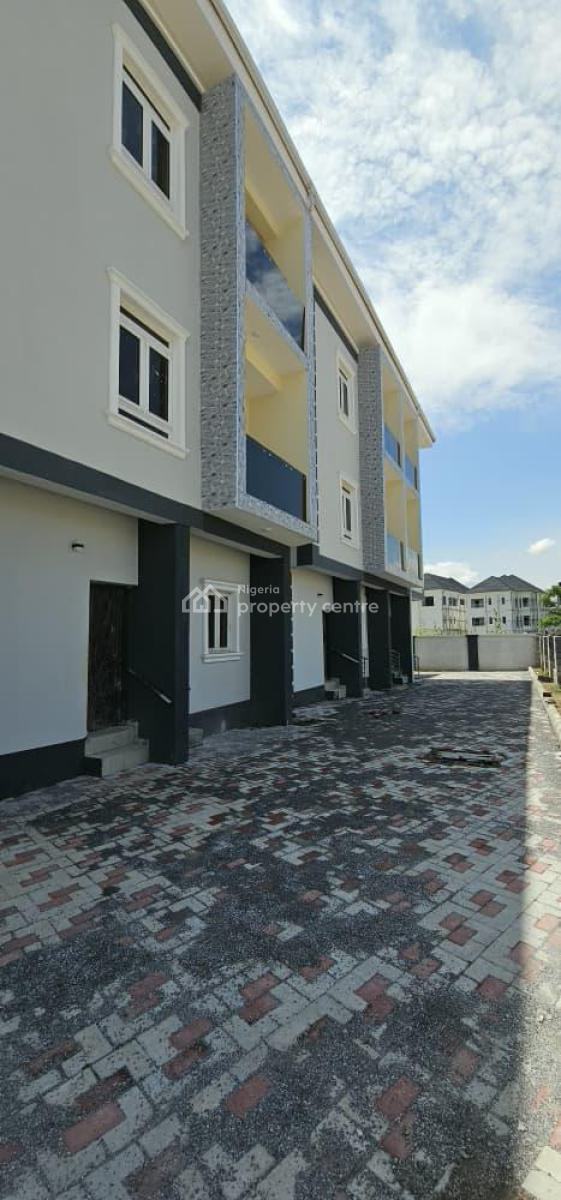 6 Unit Brand New 4-bedroom Terraced Townhouses with 1 Room Bq, Hmedix, Guzape District, Abuja, Terraced Duplex for Sale