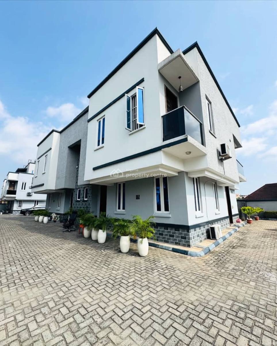Exquisite 4 Bedroom Terrace Duplex with Bq in Serene Environment, Maryland, Lagos, Terraced Duplex for Sale