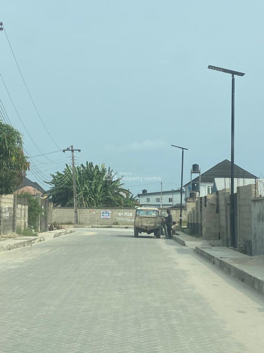 Distress Land - 500sqm Land on a Tarred Road at Peaceland Ogombo Ajah, Peaceland Estate, Ogombo, Ajah, Lagos, Residential Land for Sale