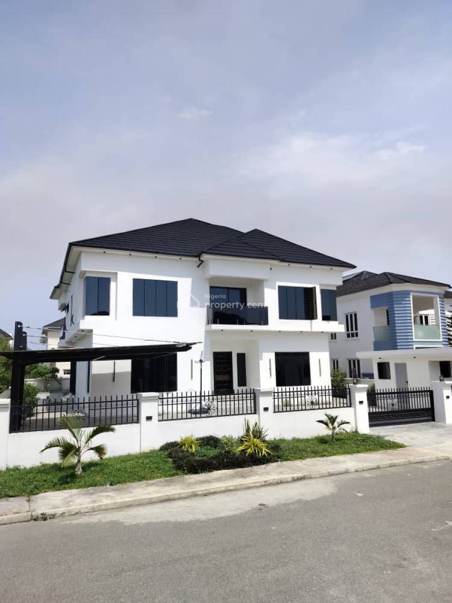 Astonished 5 Bedrooms Detached Duplex with Swimming Pool, Study and Bq, Royal Garden Estate, Ajah, Lagos, Detached Duplex for Sale