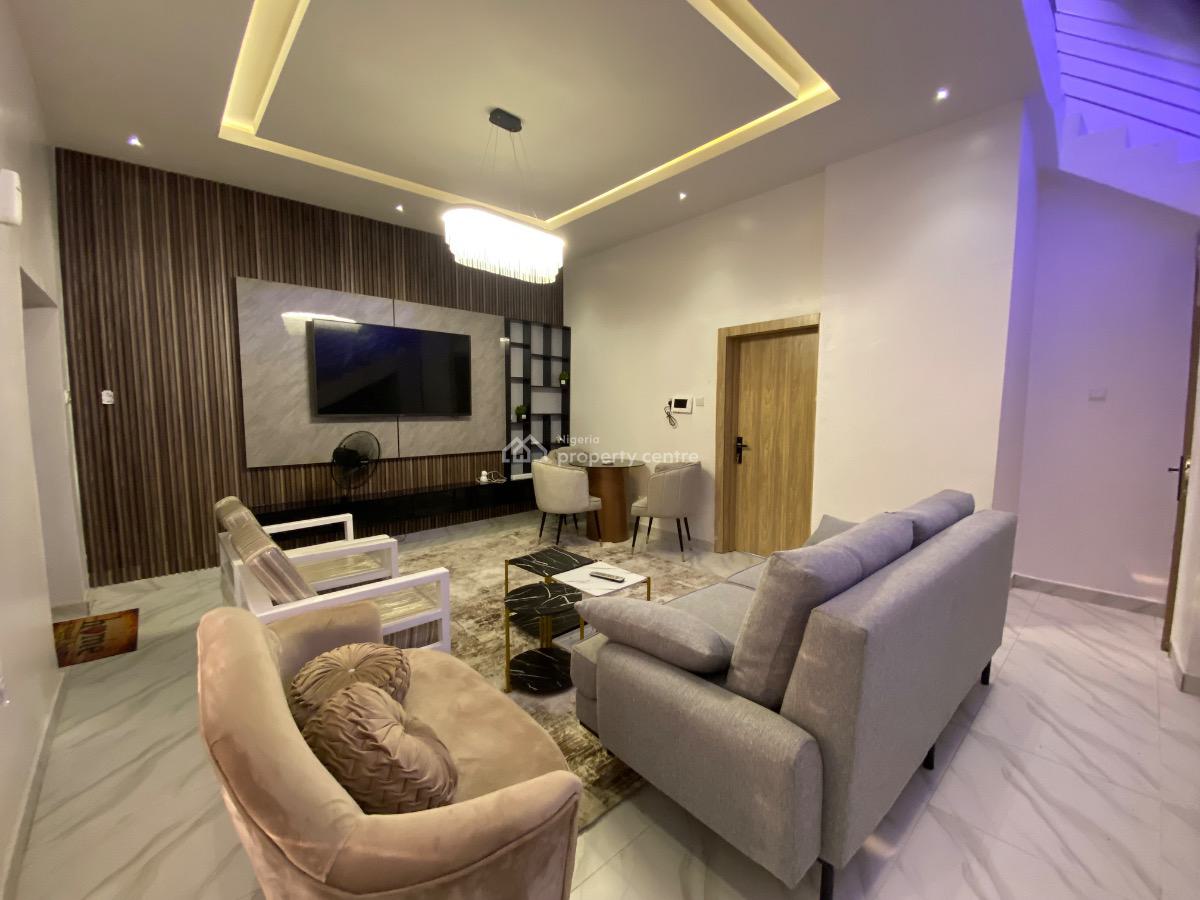 Brand New Premium 4 Bedroom Apartment with Amenities, Eric Moore, Surulere, Lagos, Terraced Duplex Short Let