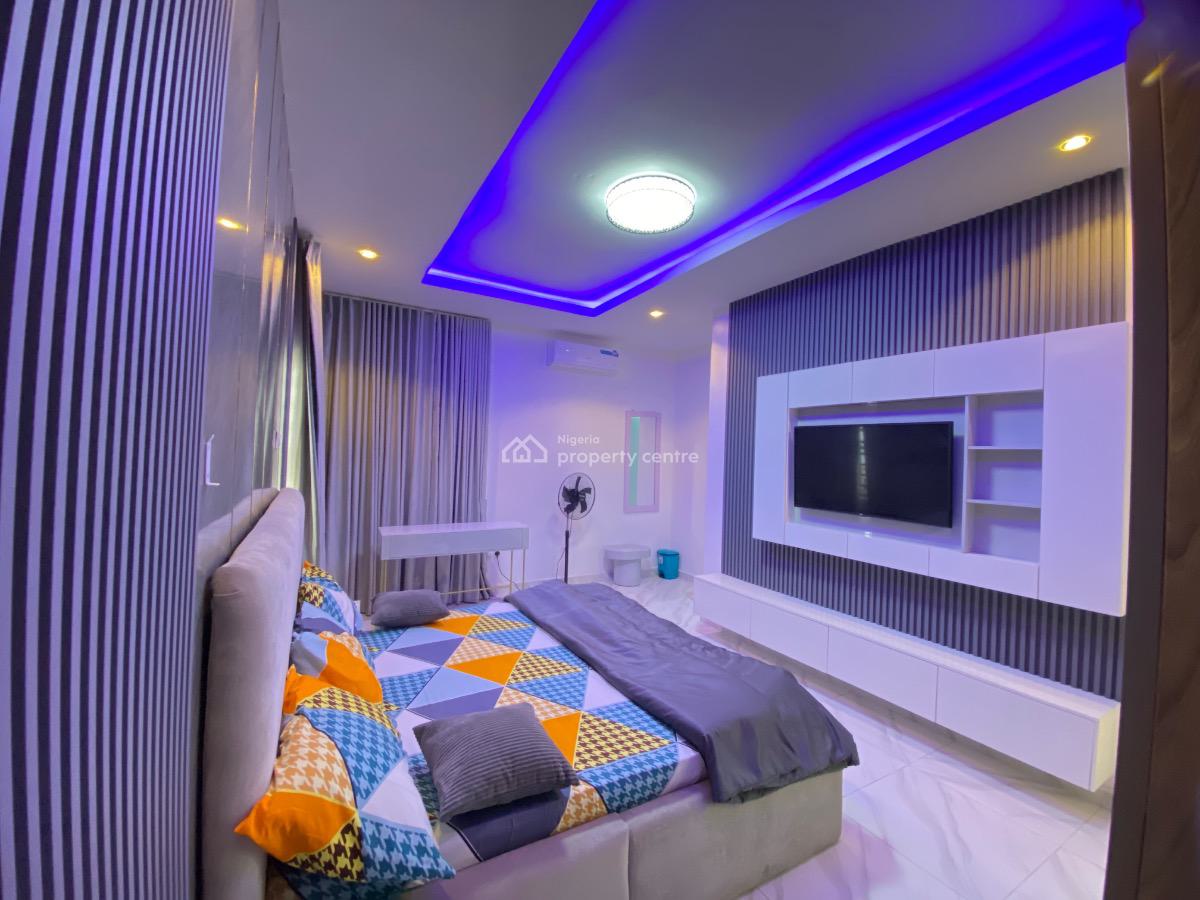 Brand New Premium 4 Bedroom Apartment with Amenities, Eric Moore, Surulere, Lagos, Terraced Duplex Short Let