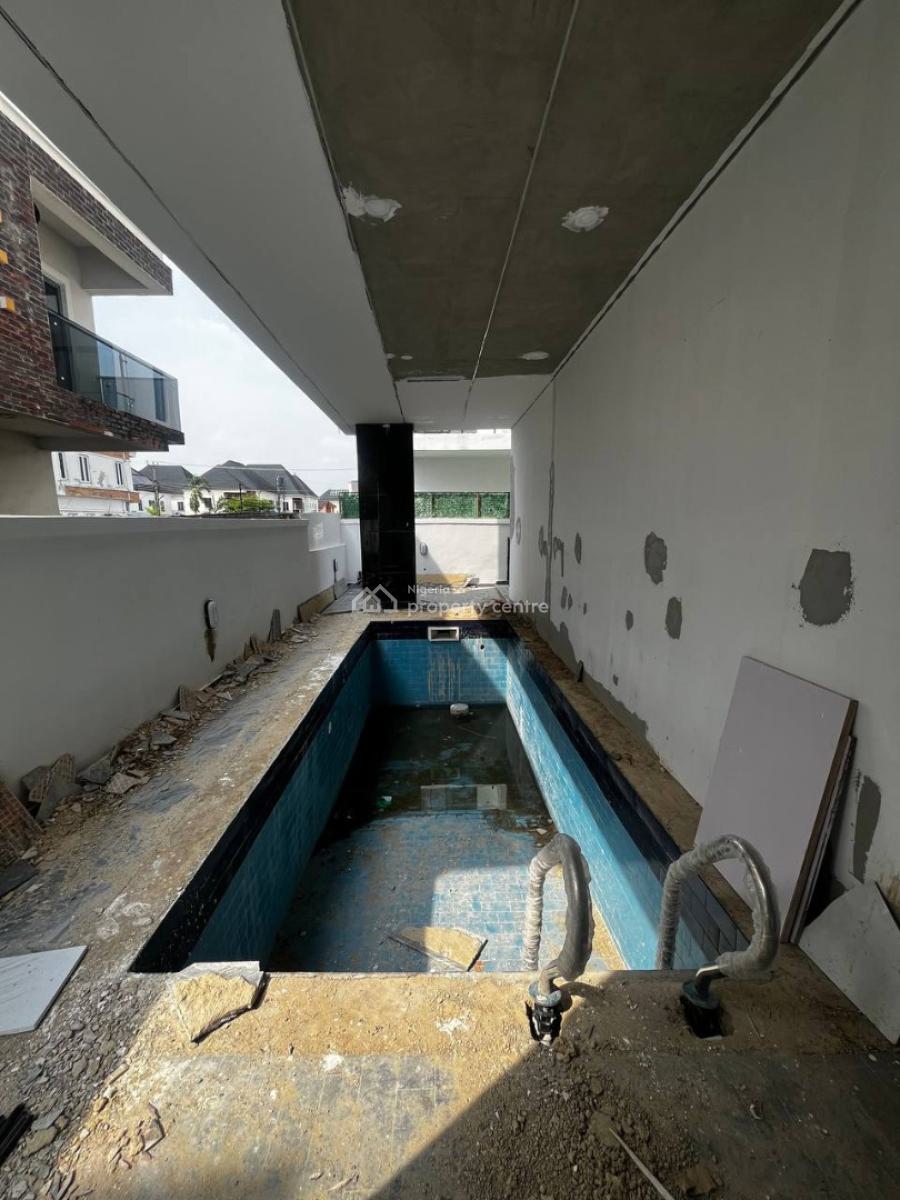 5 Bedroom Detached House with Bq, Second Toll Gate, Lekki Phase 2, Lekki, Lagos, Detached Duplex for Sale