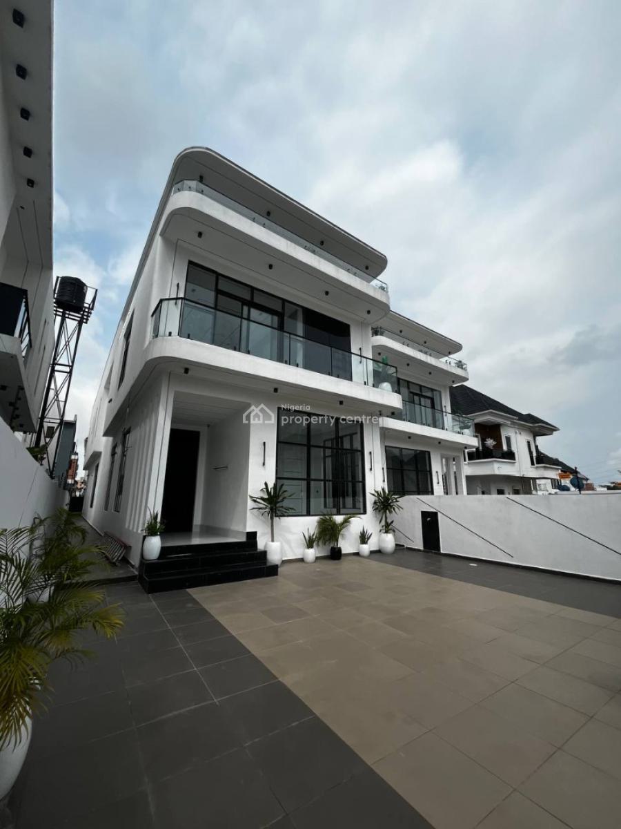 5 Bedroom Detached House with Bq, Second Tollgate, Lekki Phase 2, Lekki, Lagos, Detached Duplex for Sale