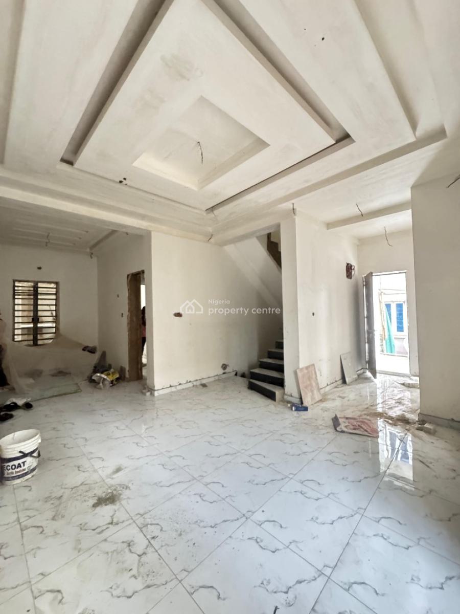 Well Built 4 Bedroom Semi Detached Duplex in Serene Environment, Yaba, Lagos, Semi-detached Duplex for Sale