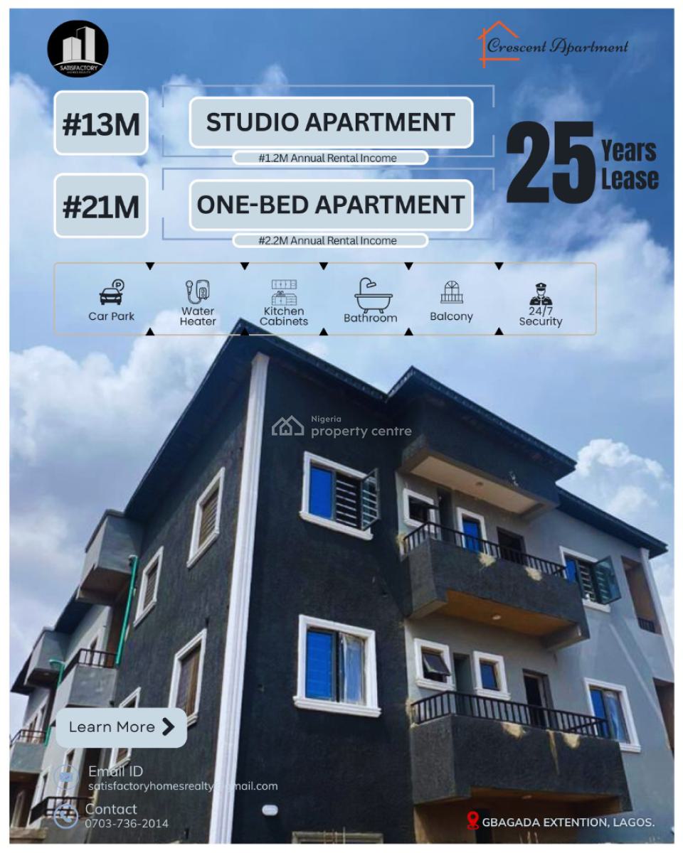 Own This Studio Apartment, Ladilak, Pedro, Gbagada, Lagos, Self Contain (single Rooms) for Sale