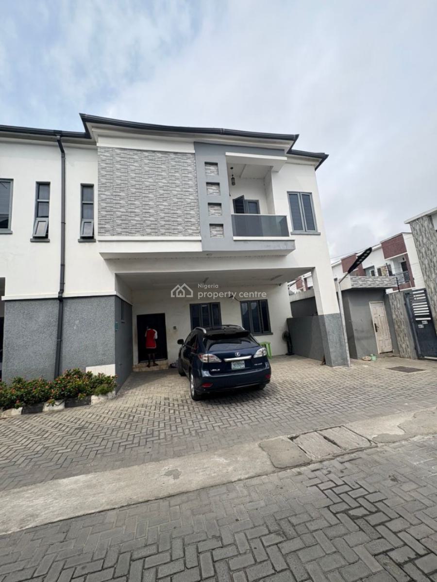 Serviced 4 Bedrooms Terrace Duplex, Orchid Road, Lekki Phase 2, Lekki, Lagos, Terraced Duplex for Rent