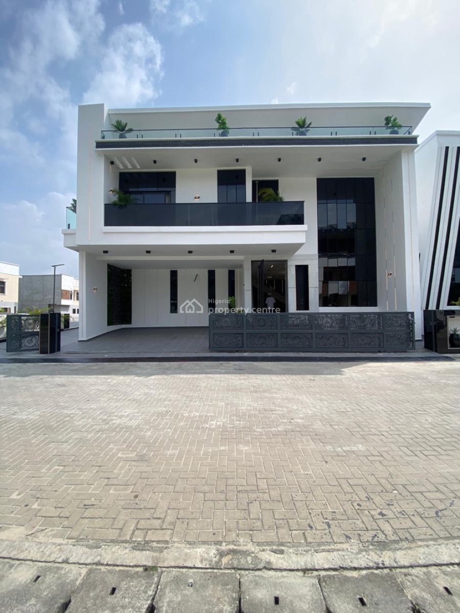 5 Bedroom Detached Duplex with Bq, Pool, Gym, Penthouse & Box Room, Conservation, Lekki, Lagos, Detached Duplex for Sale