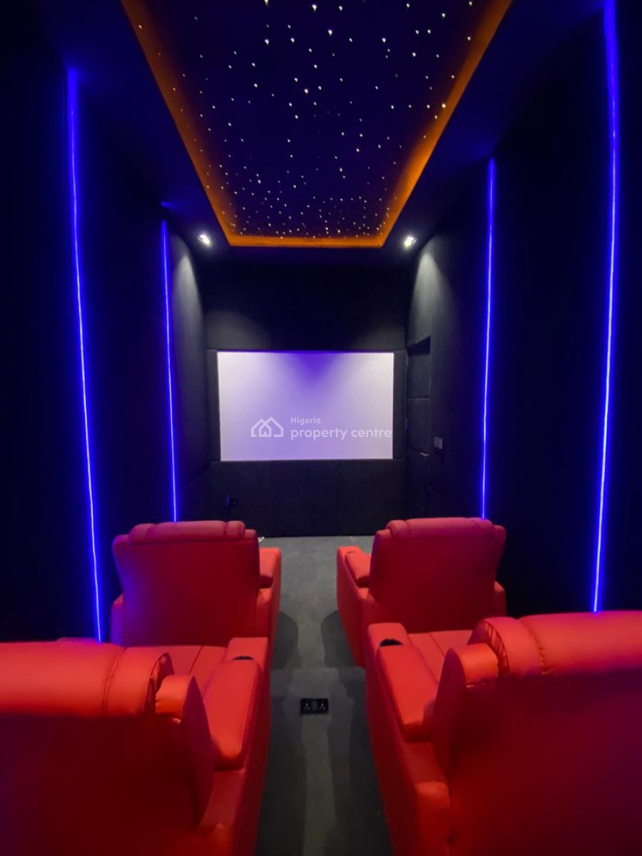 5 Bedroom Detached Duplex with Bq, Pool, Gym, Penthouse & Box Room, Conservation, Lekki, Lagos, Detached Duplex for Sale