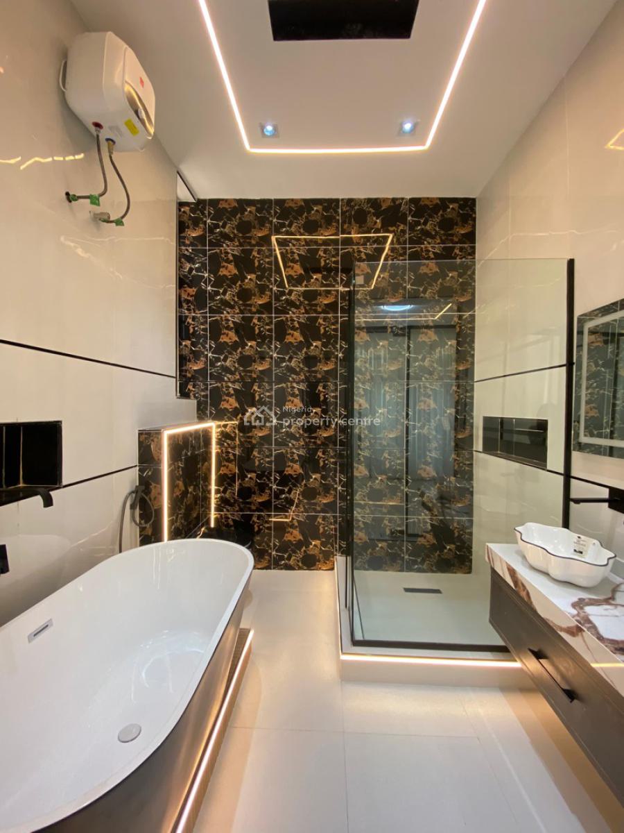 5 Bedroom Detached Smart Duplex with Bq, Pool, Gym, Cinema & Penthouse, Conservation, Lekki, Lagos, Detached Duplex for Sale