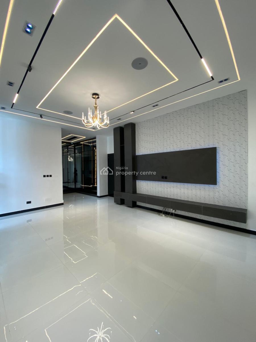 5 Bedroom Detached Smart Duplex with Bq, Pool, Gym, Cinema & Penthouse, Conservation, Lekki, Lagos, Detached Duplex for Sale