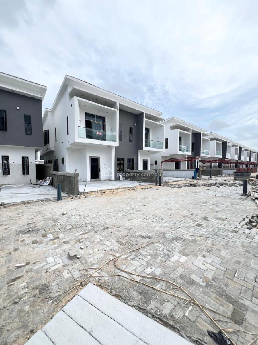 Newly Built 4-bedroom Duplex with Bq, Orchid Road, Lekki, Lagos, Semi-detached Duplex for Rent