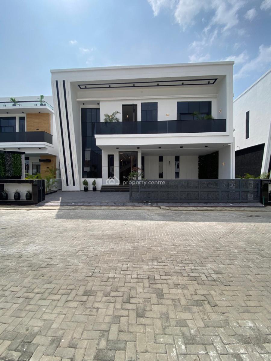 5 Bedroom Fully Detached Duplex with Bq, Cinema, Pool & Penthouse, Conservation, Lekki, Lagos, Detached Duplex for Sale