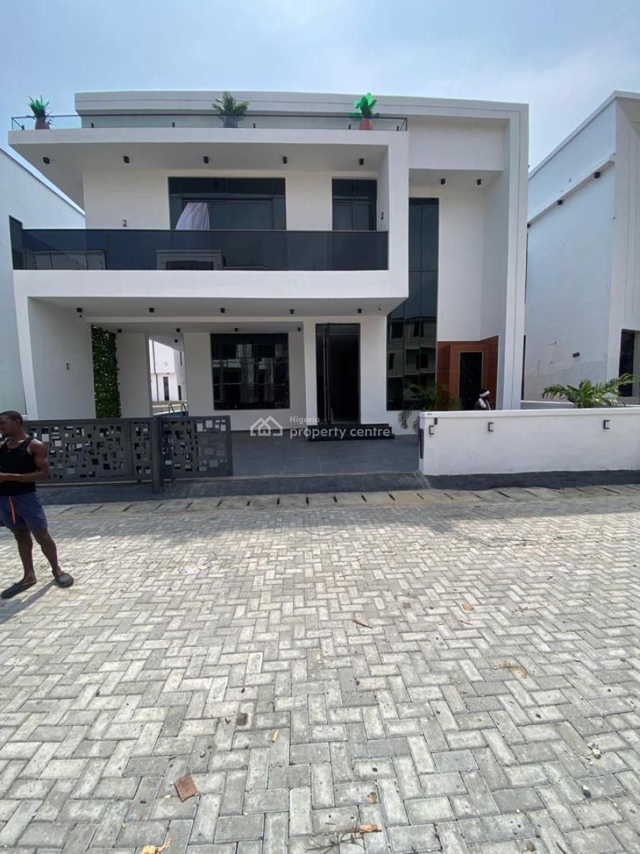 5 Bedroom Fully Detached Duplex with Bq, Cinema, Pool & Penthouse, Conservation, Lekki, Lagos, Detached Duplex for Sale