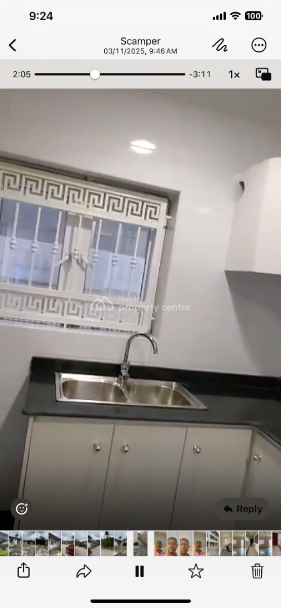 Standard 2 Bedroom Duplex with Federal Light, Shell Cooperative Eneka Eliozu Link Road, Eneka, Port Harcourt, Rivers, Flat / Apartment for Rent