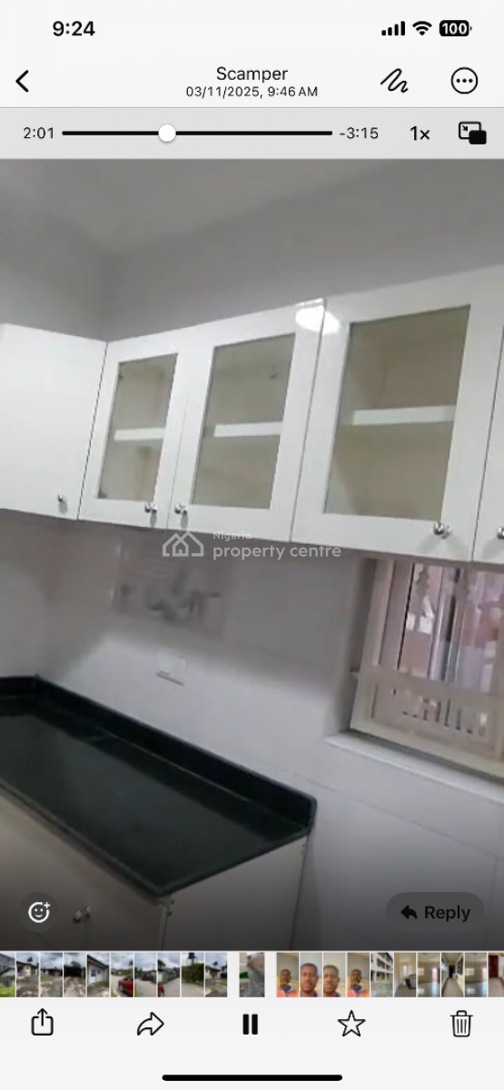 Standard 2 Bedroom Duplex with Federal Light, Shell Cooperative Eneka Eliozu Link Road, Eneka, Port Harcourt, Rivers, Flat / Apartment for Rent