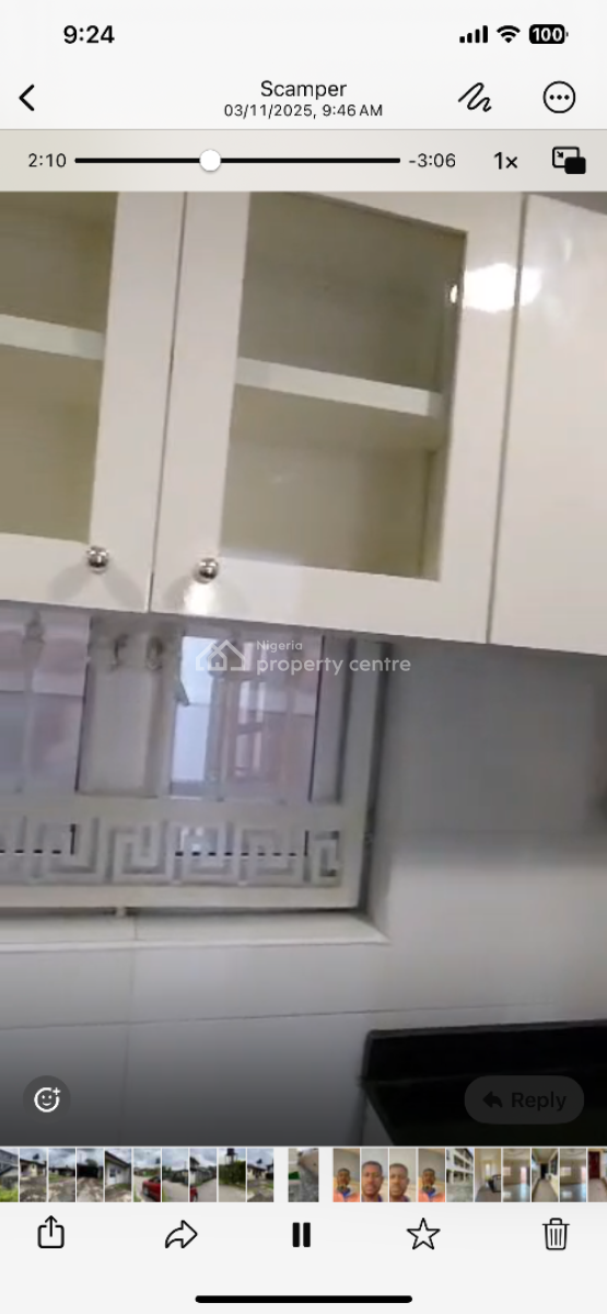 Standard 2 Bedroom Duplex with Federal Light, Shell Cooperative Eneka Eliozu Link Road, Eneka, Port Harcourt, Rivers, Flat / Apartment for Rent