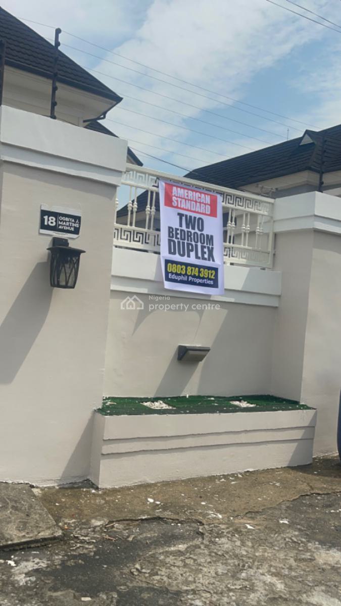 Standard 2 Bedrooms Duplex with Federal Light, Shell Cooperative, Eneka - Eliozu Link Road, Eneka, Port Harcourt, Rivers, Flat / Apartment for Rent