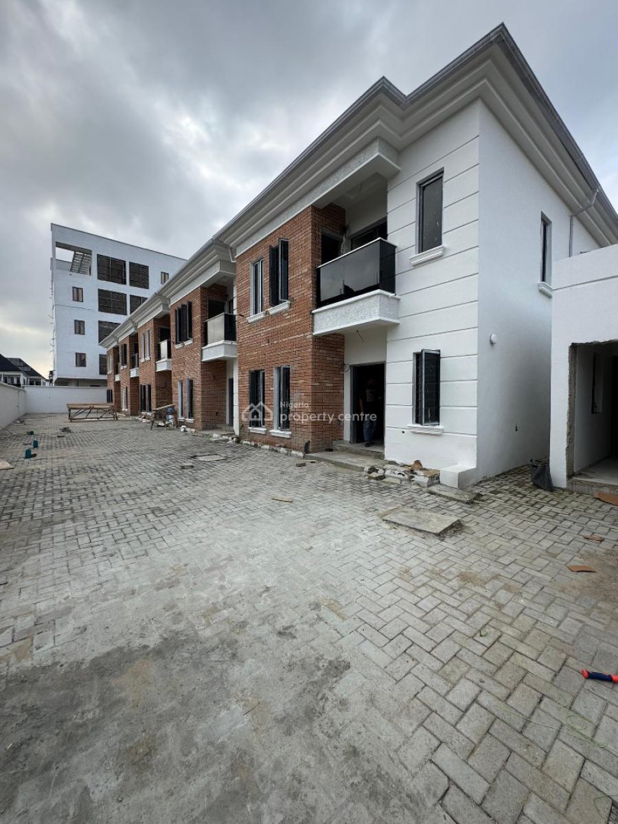 Lovely 3 Bedroom Terrace Duplex with Pool, Chevron Toll Gate, Lekki, Lagos, Terraced Duplex for Sale