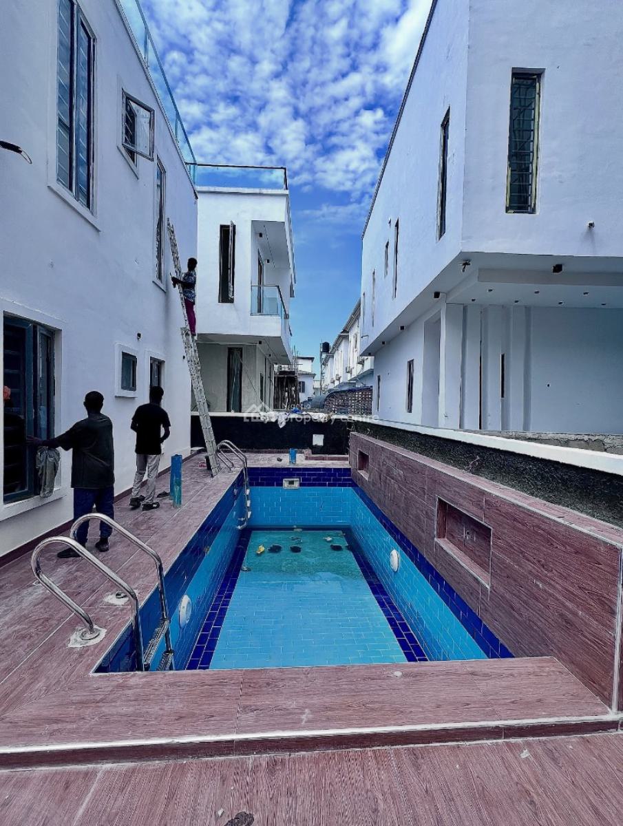 Stunning 5 Bedroom Detached Duplex with Swimming Pool and Bq, Ikota, Lekki, Lagos, Detached Duplex for Sale