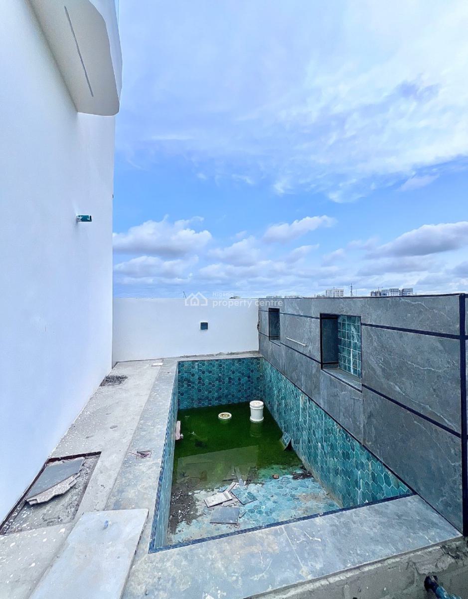 Contemporary 5 Bedroom Detached Duplex with Swimming Pool and Bq, Lekki Phase 1, Lekki, Lagos, Detached Duplex for Sale
