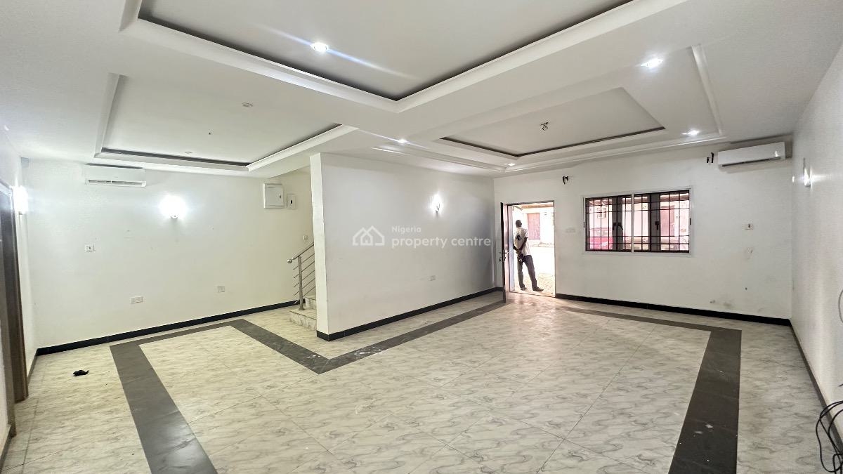 Luxurious 4 Bedroom Terrace Duplex with a Room Bq, Tarred Road, Jahi, Abuja, Terraced Duplex for Rent