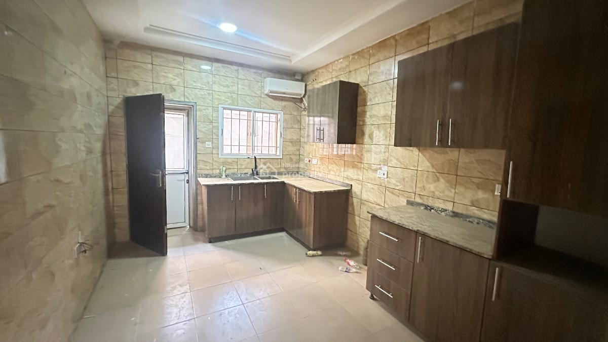 Luxurious 4 Bedroom Terrace Duplex with a Room Bq, Tarred Road, Jahi, Abuja, Terraced Duplex for Rent