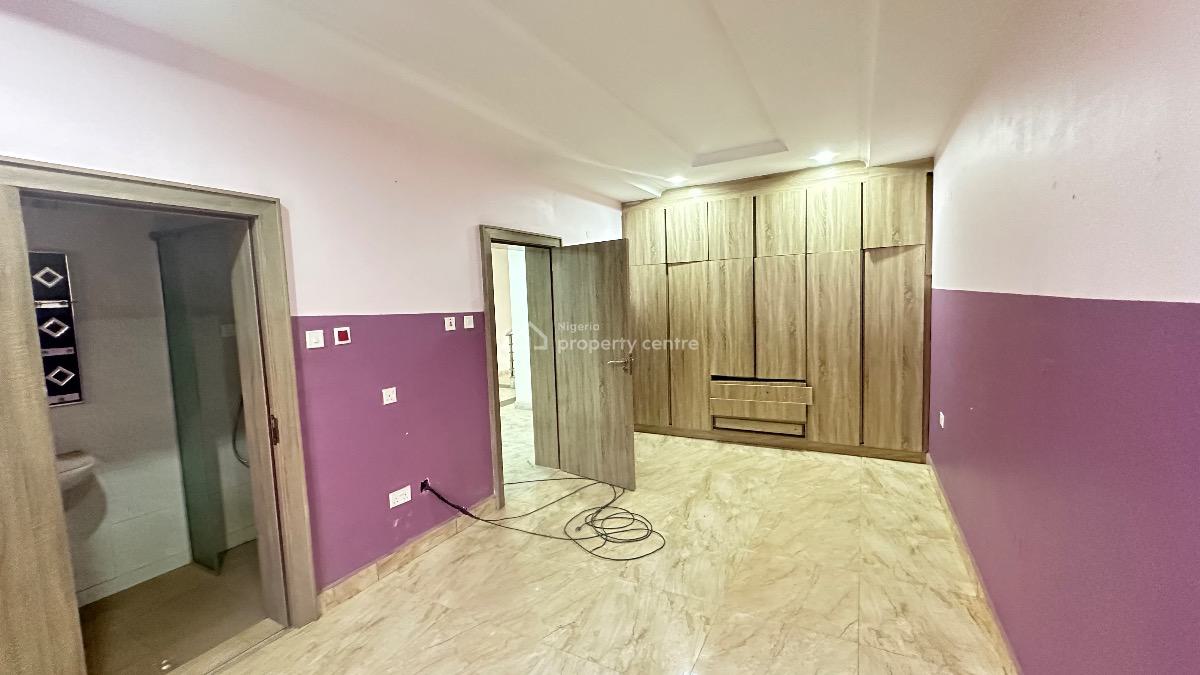 Luxurious 4 Bedroom Terrace Duplex with a Room Bq, Tarred Road, Jahi, Abuja, Terraced Duplex for Rent