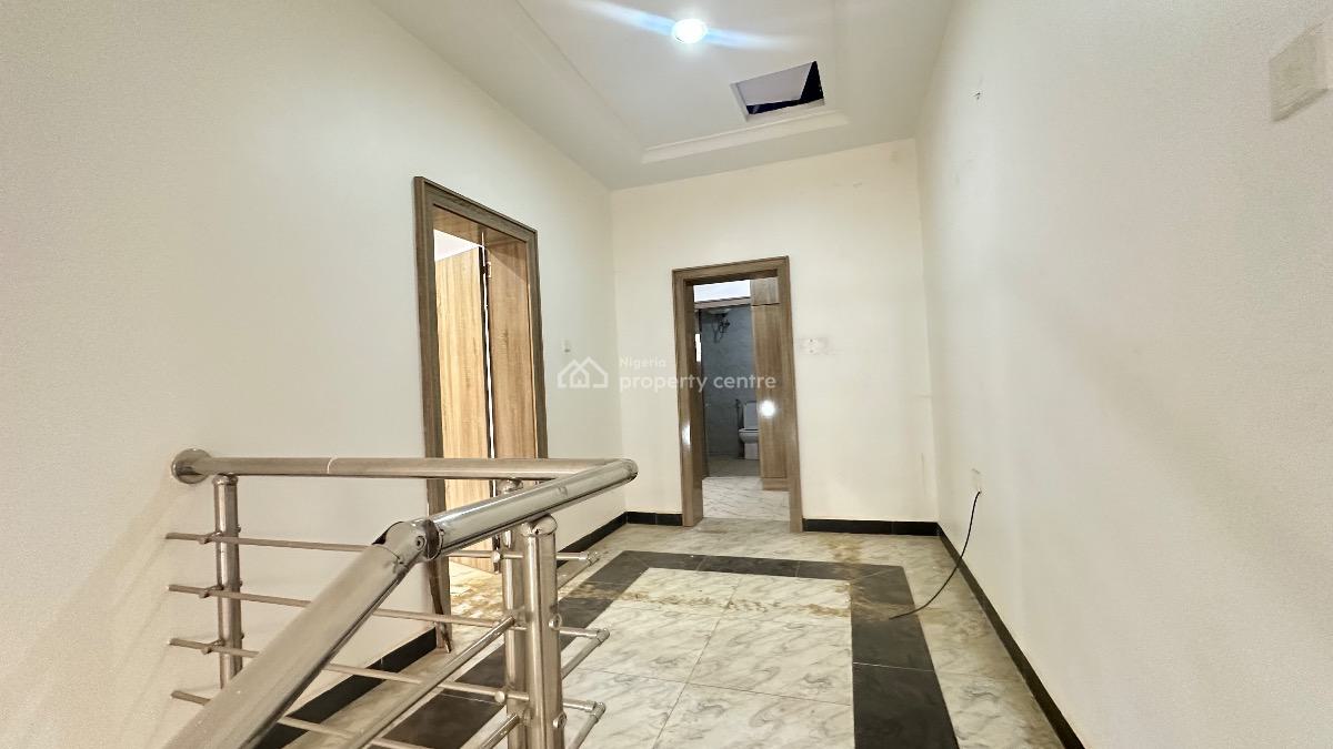 Luxurious 4 Bedroom Terrace Duplex with a Room Bq, Tarred Road, Jahi, Abuja, Terraced Duplex for Rent