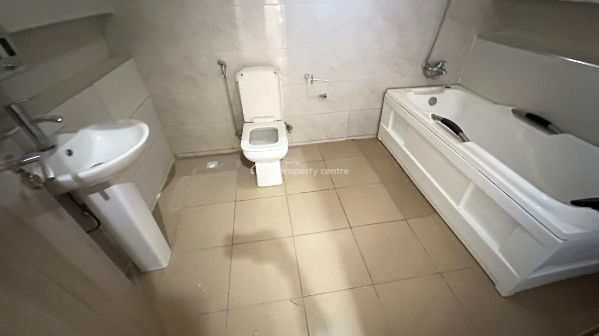 Luxurious 4 Bedroom Terrace Duplex with a Room Bq, Tarred Road, Jahi, Abuja, Terraced Duplex for Rent