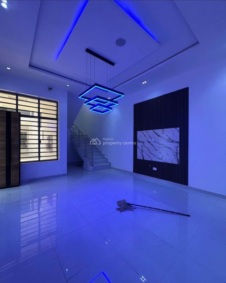 4 Bedroom Terrace Duplex to in a Highly Secured Estate at, Lekki Palm City Estate, Ajah, Lagos, Terraced Duplex for Rent