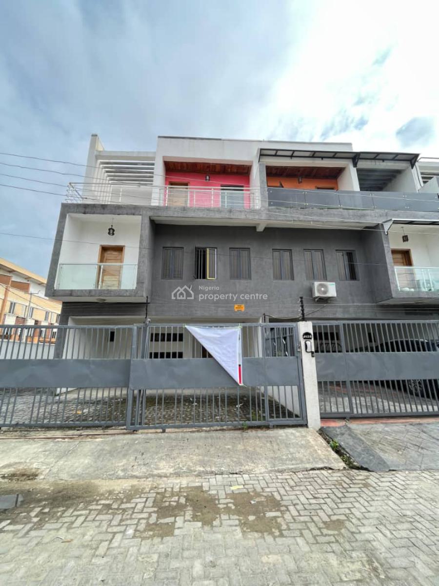 Spacious 5 Bedroom Semi-detached Duplex Unit 1, Tosin Adelowo Street, Idado, Lekki, Lagos, Semi-detached Duplex for Rent