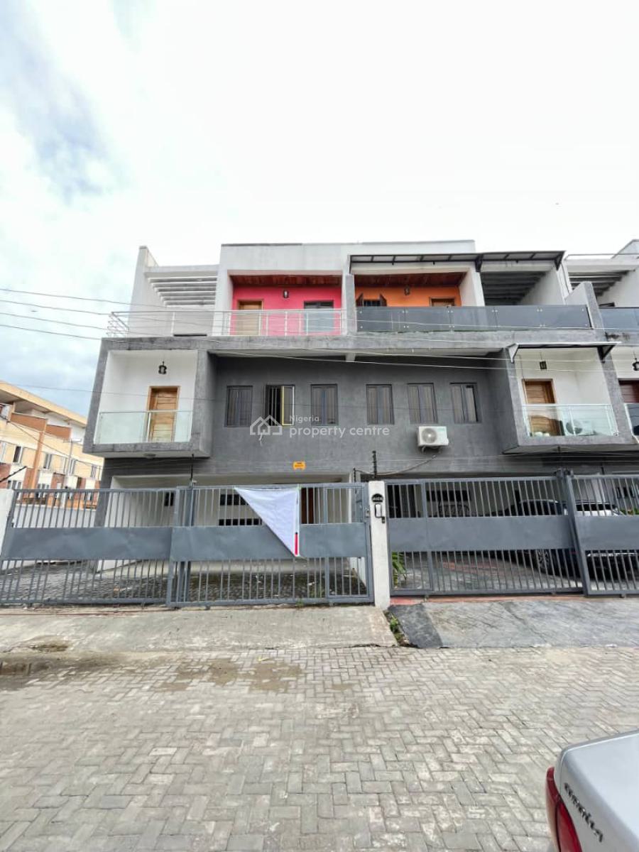 Spacious 5 Bedroom Semi-detached Duplex Unit 1, Tosin Adelowo Street, Idado, Lekki, Lagos, Semi-detached Duplex for Rent