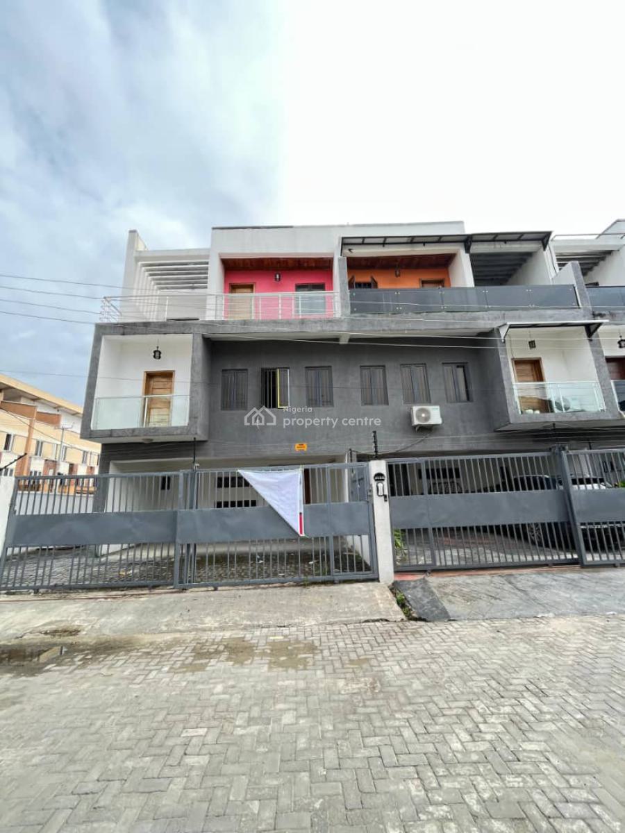 Spacious 5 Bedroom Semi-detached Duplex Unit 1, Tosin Adelowo Street, Idado, Lekki, Lagos, Semi-detached Duplex for Rent