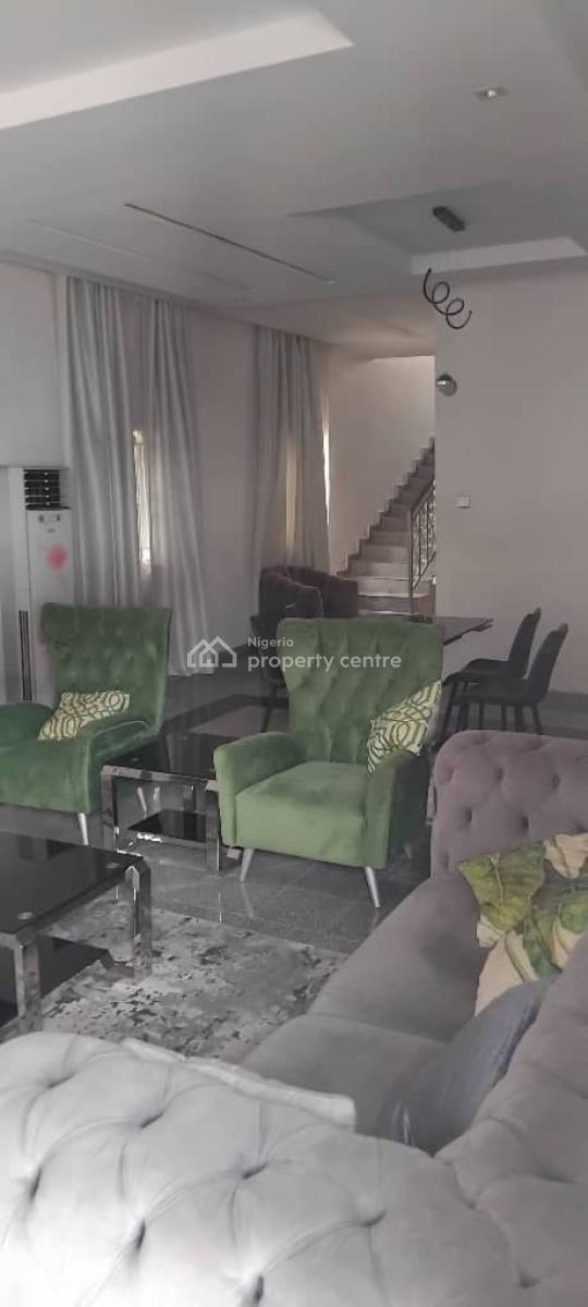 a Fully Detached 4 Bedroom Duplex with Bq in Crown Estate Sangotedo, Crown Estate, Sangotedo, Ajah, Lagos, Detached Duplex for Rent