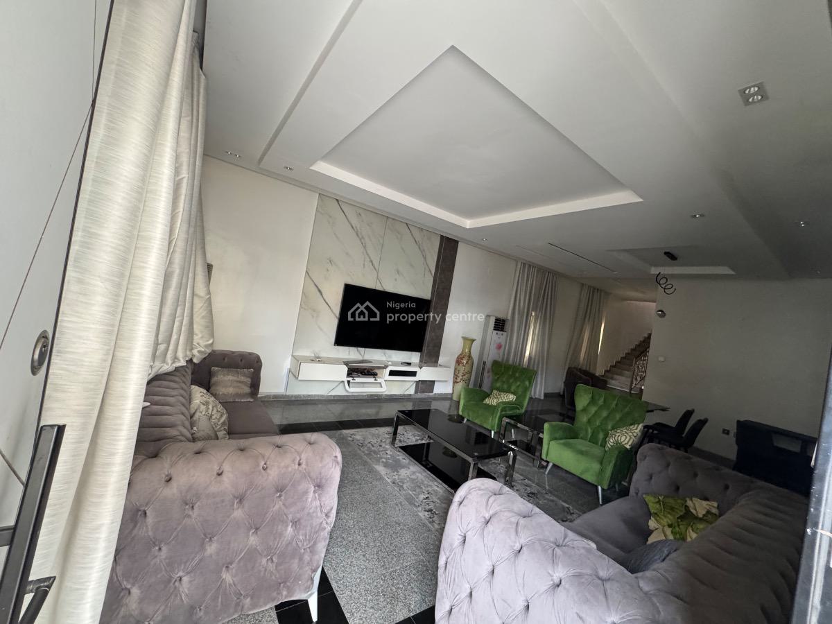 a Fully Detached 4 Bedroom Duplex with Bq, Crown Estate, Sangotedo, Ajah, Lagos, Detached Duplex for Rent