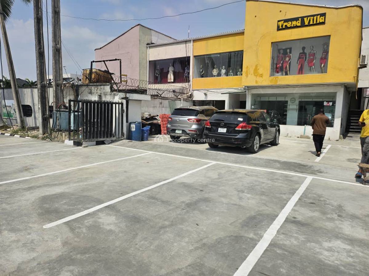 3 Bedroom Flat, Open Ground-floor Commercial Space, Fola Osibo Rd, Lekki Phase 1, Lekki, Lagos, Commercial Property for Rent