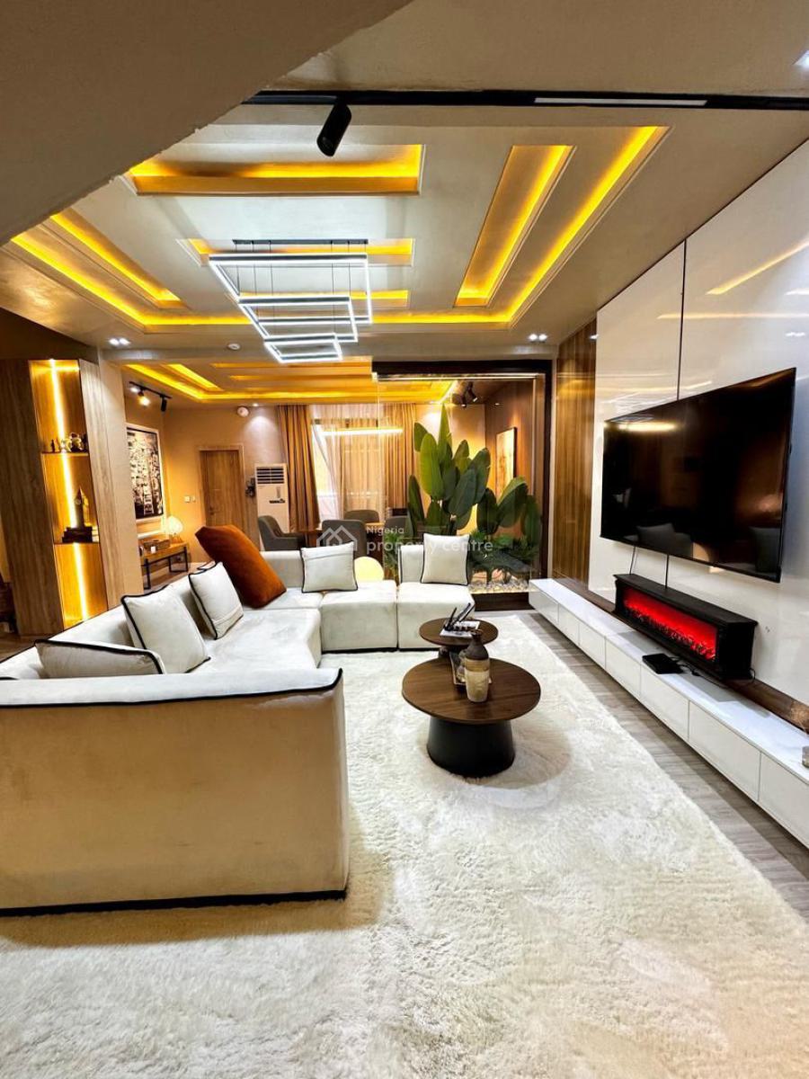 Brand New Waterfront  4 Bedroom Penth Duple, Osborne Foreshore Phase 2, Osborne, Ikoyi, Lagos, House Short Let