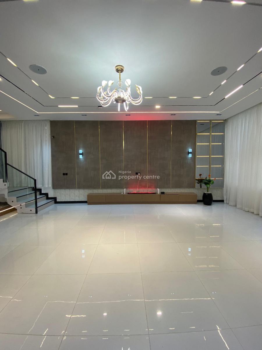 5 Bedroom Detached Smart Duplex with Bq, Pool, Gym, Cinema, Conservation Road, Lekki, Lagos, Detached Duplex for Sale