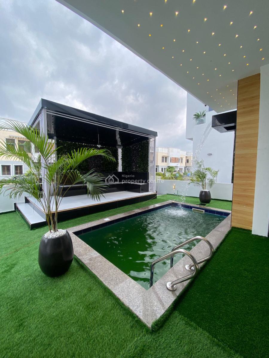5 Bedroom Detached Smart Duplex with Bq, Pool, Gym, Cinema, Conservation Road, Lekki, Lagos, Detached Duplex for Sale
