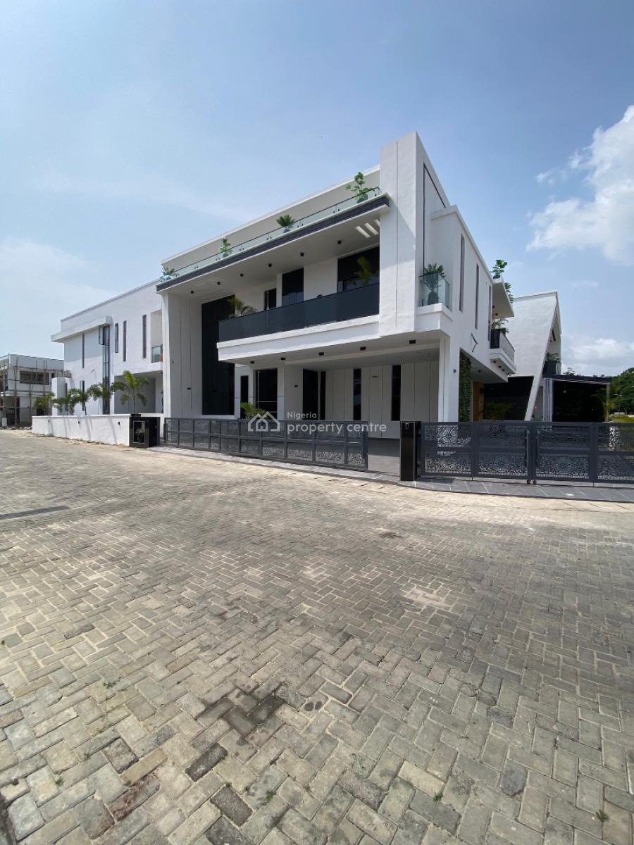 5 Bedroom Detached Smart Duplex with Bq, Pool, Gym, Cinema, Conservation Road, Lekki, Lagos, Detached Duplex for Sale