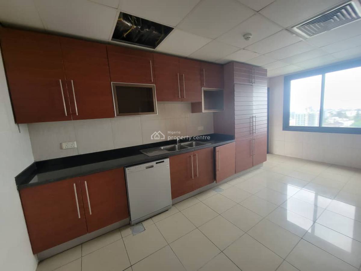 Waterfront 3 Bedroom Flat with Bq on 5th Floor, Ocean Parade Towers, Banana Island, Ikoyi, Lagos, Flat / Apartment for Rent