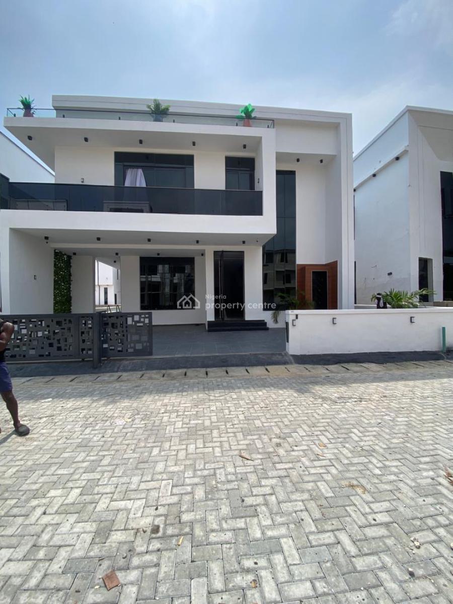 5 Bedroom Fully Detached with Bq, Swimming Pool, Cinema, Conservation Road, Lekki, Lagos, Detached Duplex for Sale