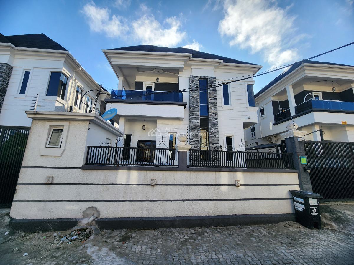 Fully Furnished 4 Bedroom Fully Detached Duplex with Bq + Solar & Gen, Lekky County, Ikota Villa, Lekki, Lagos, Detached Duplex for Rent