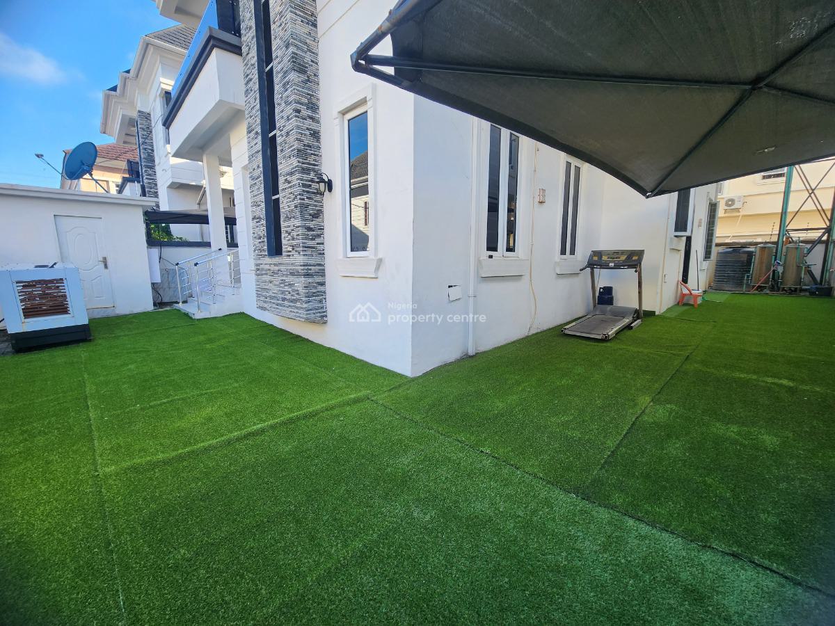 Fully Furnished 4 Bedroom Fully Detached Duplex with Bq + Solar & Gen, Lekky County, Ikota Villa, Lekki, Lagos, Detached Duplex for Rent