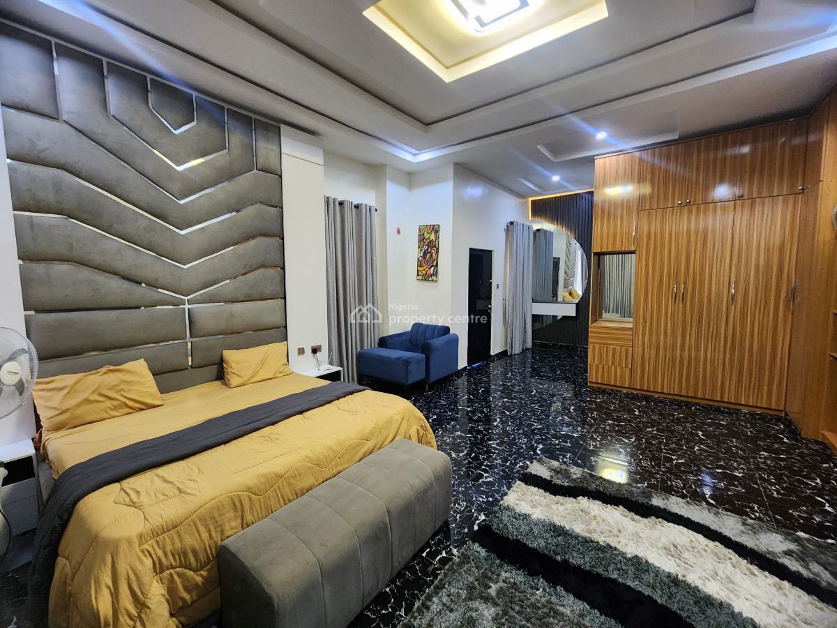 Fully Furnished 4 Bedroom Fully Detached Duplex with Bq + Solar & Gen, Lekky County, Ikota Villa, Lekki, Lagos, Detached Duplex for Rent