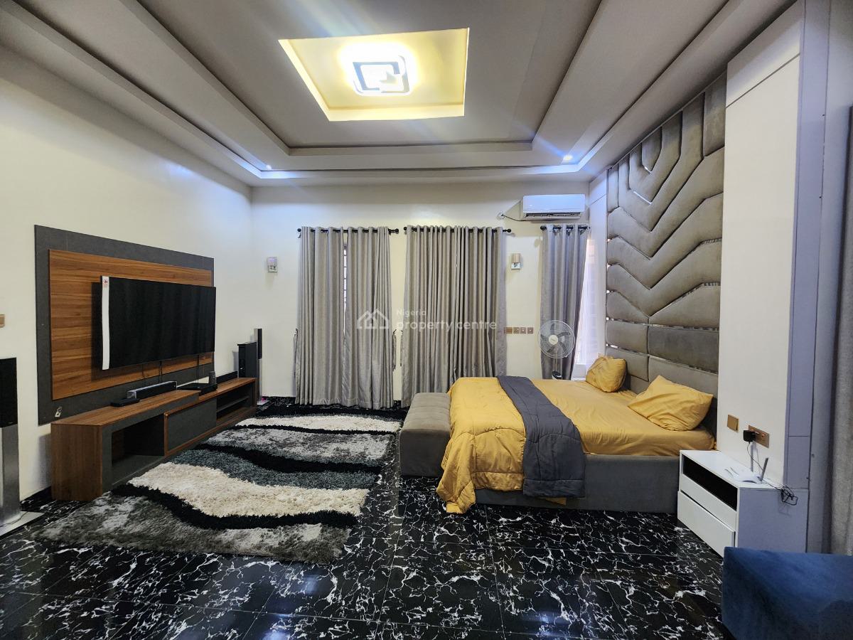 Fully Furnished 4 Bedroom Fully Detached Duplex with Bq + Solar & Gen, Lekky County, Ikota Villa, Lekki, Lagos, Detached Duplex for Rent