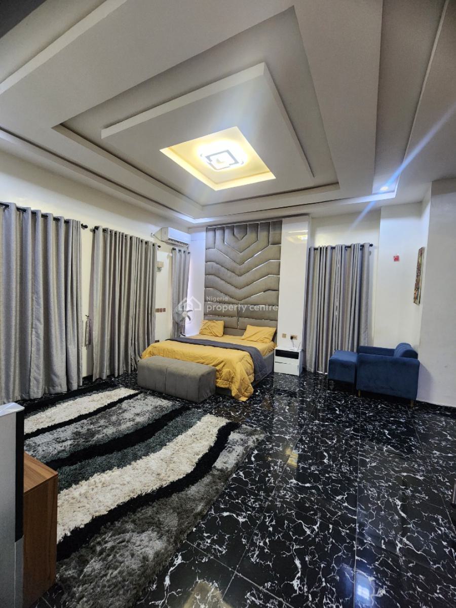 Fully Furnished 4 Bedroom Fully Detached Duplex with Bq + Solar & Gen, Lekky County, Ikota Villa, Lekki, Lagos, Detached Duplex for Rent