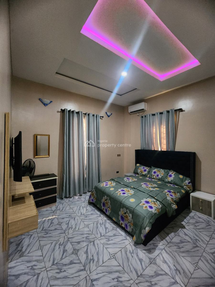 Fully Furnished 4 Bedroom Fully Detached Duplex with Bq + Solar & Gen, Lekky County, Ikota Villa, Lekki, Lagos, Detached Duplex for Rent